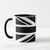 Union Jack ~ Schwarz und Weiß