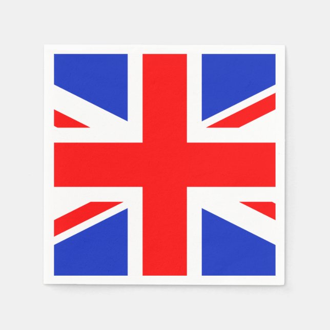 "UNION JACK" SERVIETTE (Vorderseite)