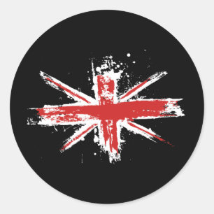 Union Jack Spritzer Sticker