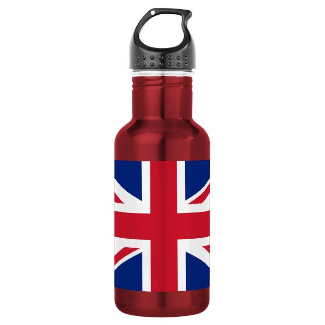 Union Jack Stainless Steel Flasche Trinkflasche (Vorderseite)