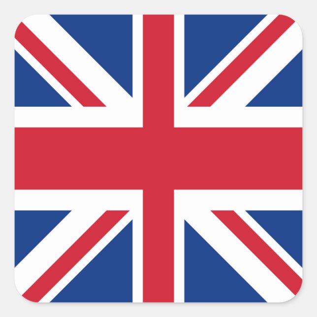 Union Jack Sticker (Vorderseite)