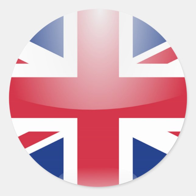 Union Jack Sticker (Vorderseite)