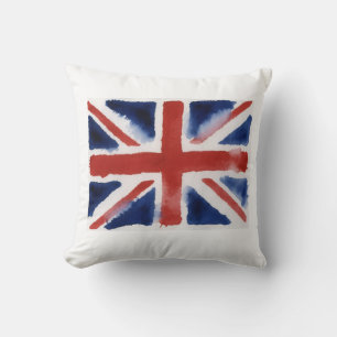 Union Jack T-Shirt Kissen