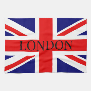 Union Jack the British Flag London Geschirrtuch