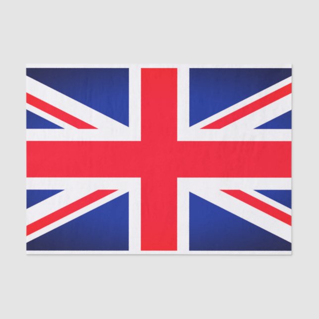 Union Jack Tissue Paper Seidenpapier (Vorderseite)