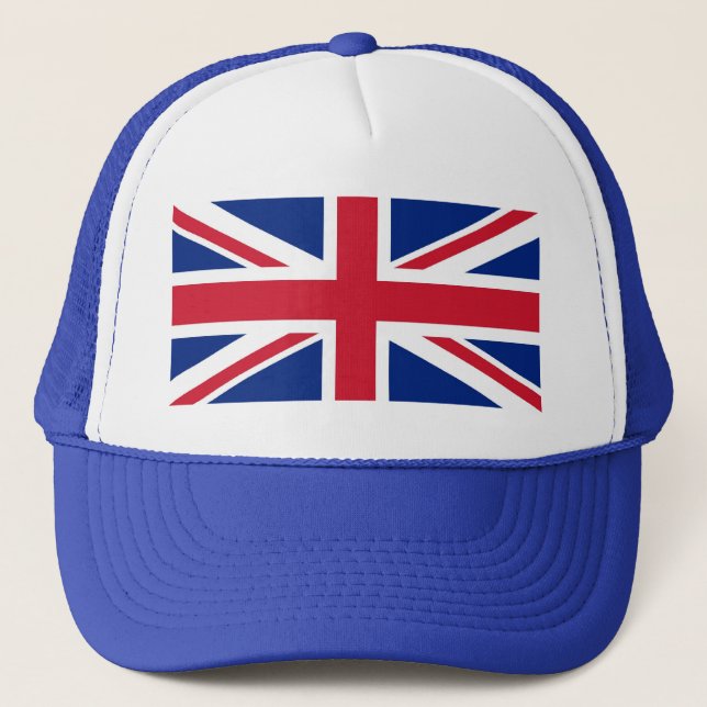 Union Jack Trucker Hat Truckerkappe (Vorderseite)