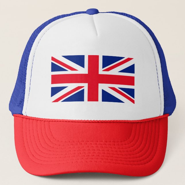 Union Jack Truckerkappe (Vorderseite)