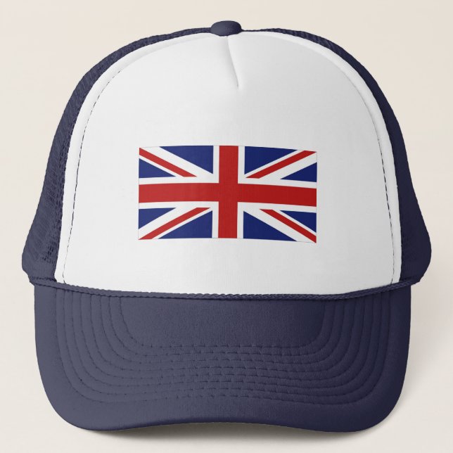 Union Jack Truckerkappe (Vorderseite)