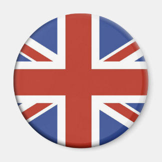 Union Jack UK Flag Circle Designs. Magnet