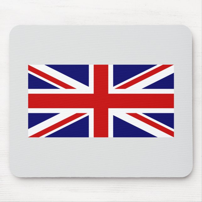 Union Jack UK Flag Mauspad (Vorne)
