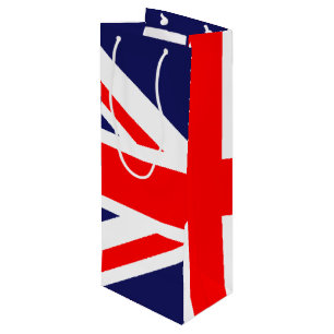 Union Jack - UK-Flagge Geschenktüte Für Weinflaschen