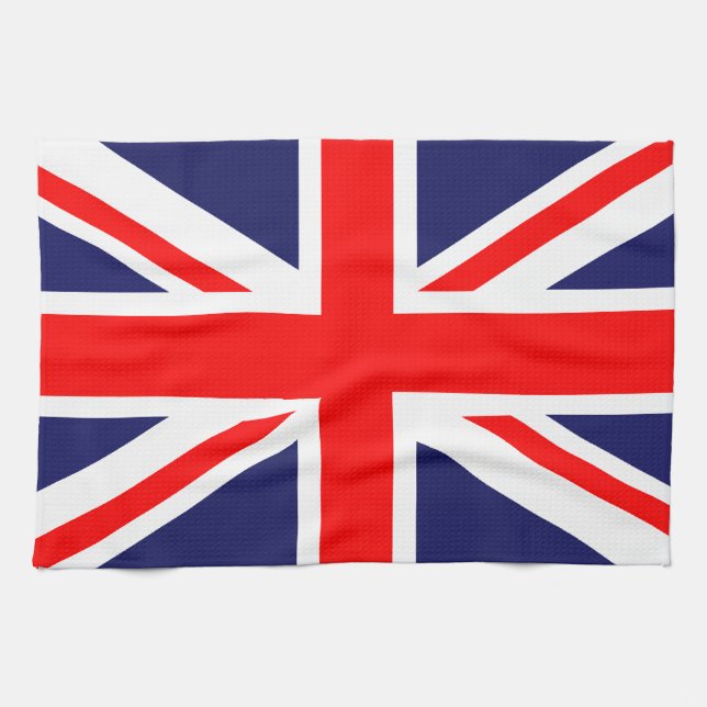 Union Jack - UK-Flagge Handtuch (Horizontal)