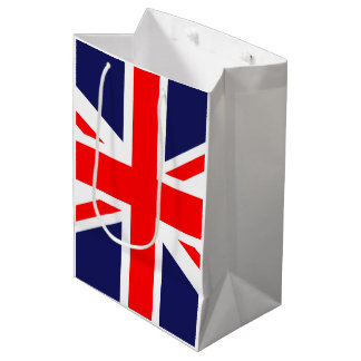 Union Jack - UK-Flagge Mittlere Geschenktüte