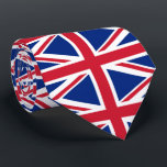 Union Jack - Vereinigtes Königreich - britische Fl Krawatte<br><div class="desc">Flagge des Vereinigten Königreichs</div>