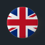 Union Jack Vereinigtes Königreich Button<br><div class="desc">Die Gewerkschaft Flag, auch bekannt als Union Jack, ist die Flagge des Vereinigten Königreichs. Es hat in einigen Commonwealth-Reichen weiterhin einen offiziellen oder halb offiziellen Status. So wird es beispielsweise als Königliche Gewerkschaft-Flagge in Kanada bezeichnet. Es wird auch als offizielle Flagge in einigen der kleineren britischen Überseegebiete verwendet. Das aktuelle...</div>