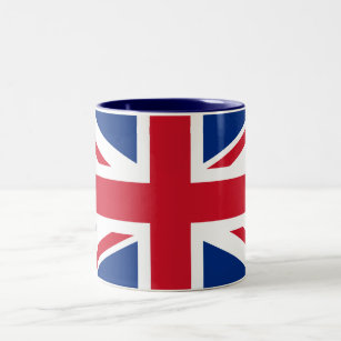 Union Jack Vereinigtes Königreich Zweifarbige Tasse
