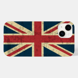 Union Jack Vintag erschüttert Case-Mate iPhone 14 Hülle