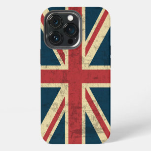 Union Jack Vintage abgenutzt iPhone Hülle