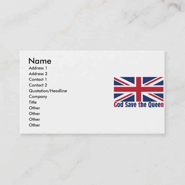 UNION_JACK VISITENKARTE (Vorderseite)