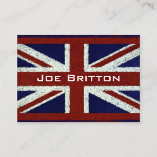 Union Jack Visitenkarte