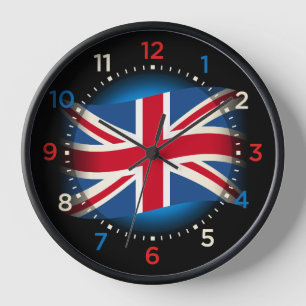 Union Jack Wall Uhr