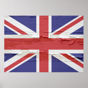 Union Jack Weathered Poster
