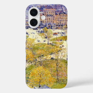 Union Square im Frühling von Frederick Childe Hass iPhone 16 Hülle