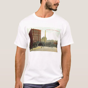 Union Station, Pittsburgh PA 1910 Vintage T-Shirt
