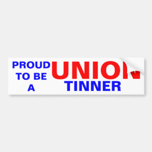 UNION TINNER AUTOAUFKLEBER