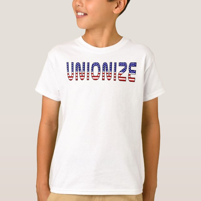 Unionisieren T-Shirt (Vorderseite)