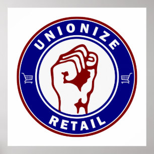 Unionize Retail Poster