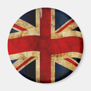 Unionjack - Grunge Magnet