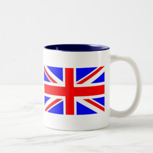 UnionJacklargezazzle Zweifarbige Tasse