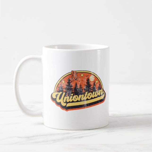 Uniontown, Alabama Kaffeetasse (Links)