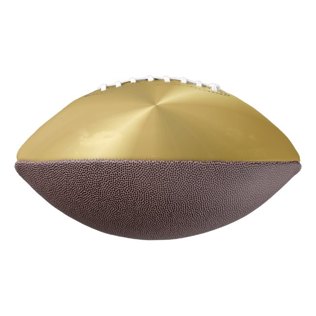 Uniqe Gold Metallic Football (Gedreht 90)
