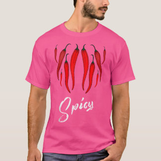 Unique And Cool Chili Pepper Lovers T-Shirt