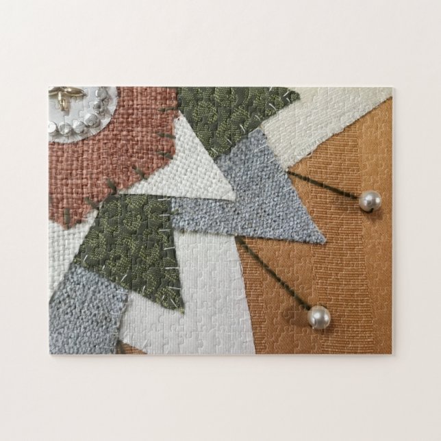 Unique Art Puzzle-Atomic Blume #2 Excerpt- Jigsaw Puzzle (Horizontal)