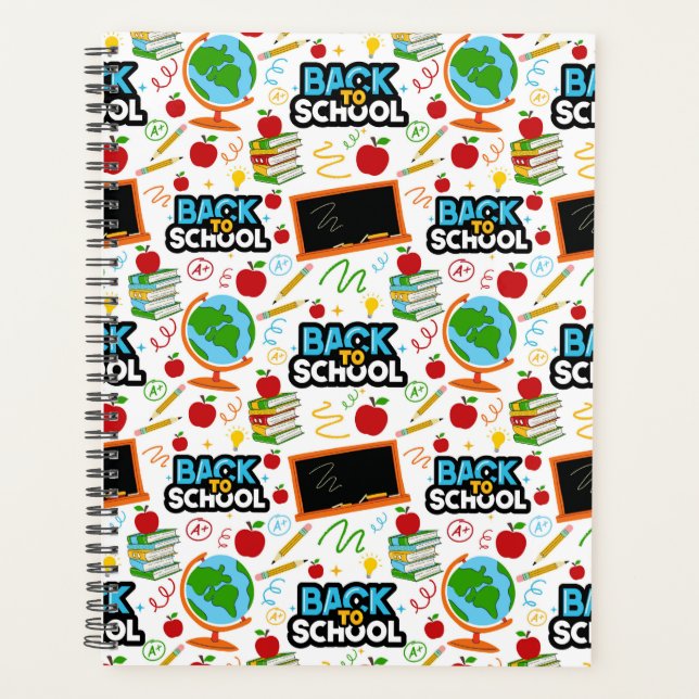 Unique Back to School Planner Journal Planer (Vorderseite)