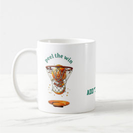 Unique basketball lover gifts peel the win kaffeetasse
