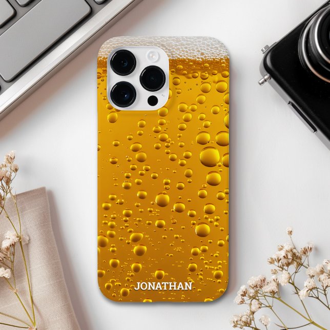 Unique Beer Foam – Stylish Gift for him Case-Mate iPhone Hülle (Von Creator hochgeladen)