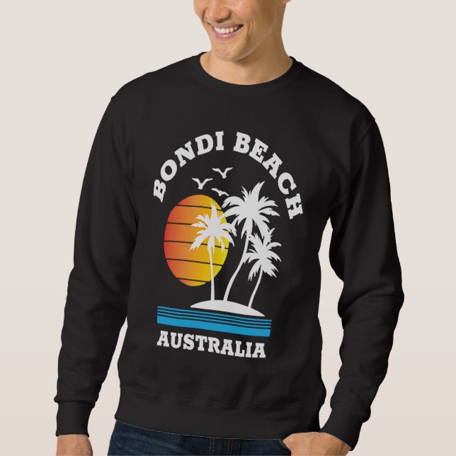 Unique Bondi Beach Australia  Souvenir Sweatshirt (Vorderseite)