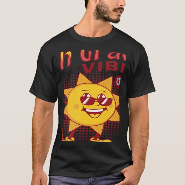 Unique Boys 8th Grade Vibes Only Back To School Ki T-Shirt (Vorderseite)