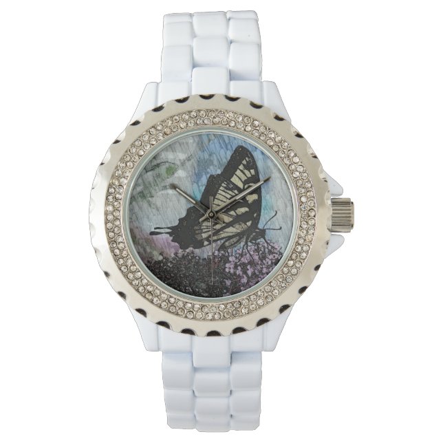 Unique Butterfly Watch Armbanduhr (Vorderseite)