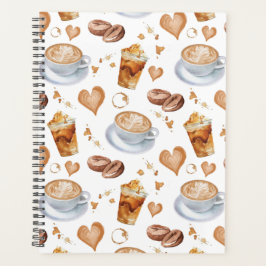 Unique Cappuccino Planner Journal Planer