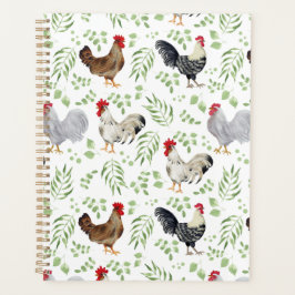 Unique Chickens Planner Journal Planer