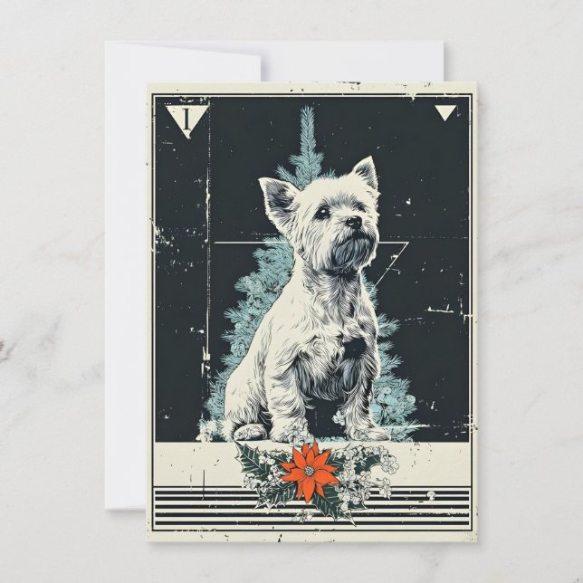 Unique Christmas Cards Feiertagskarte (Vorderseite)