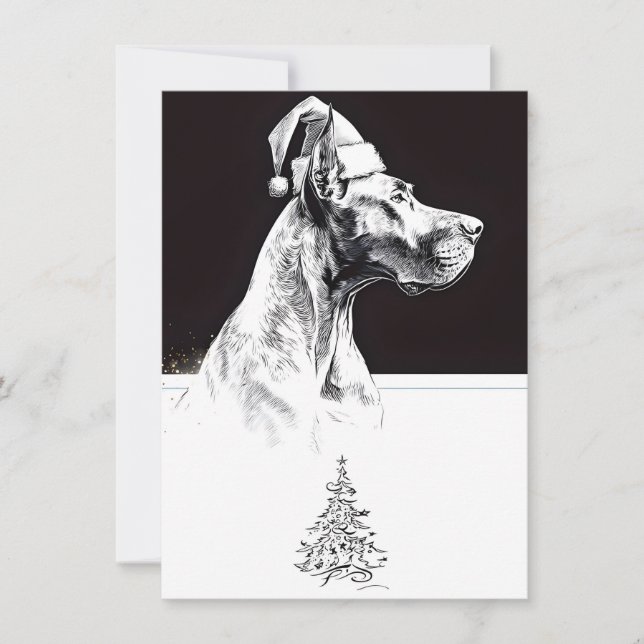 Unique Christmas Cards Feiertagskarte (Vorderseite)