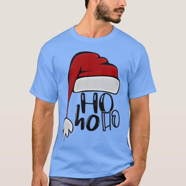 Unique Christmas Hats Show Your Holiday Spirit T-Shirt (Vorderseite)