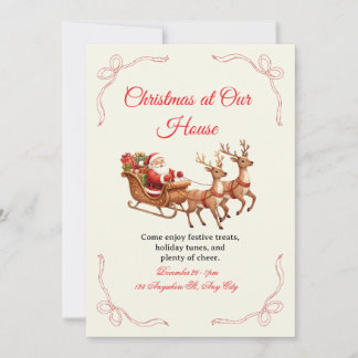 Unique Christmas Invitation Designs – Creativity  Einladung