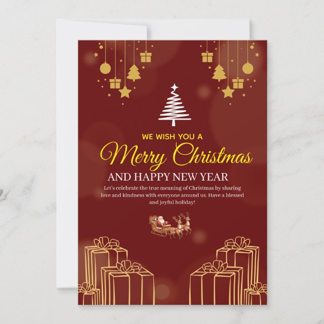 Unique Christmas Invitation Designs – Creativity  Einladung (Vorderseite)